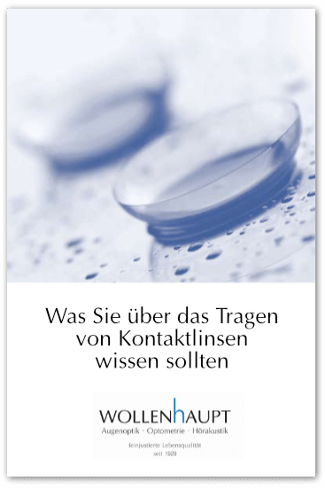 Titelblatt der Kontaktlinsenfibel